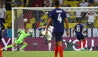 Euro Cup football : France’s beautiful goal against Germany